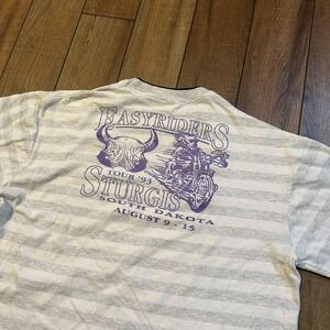 Vintage Sturgis Easy Riders Tour 1993‎ T Shirt Men's Size Medium Native American